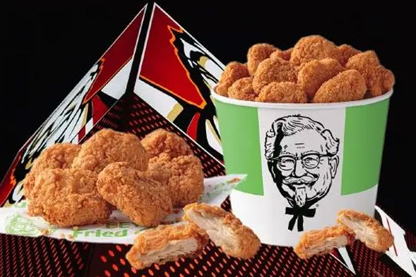 肯德基宣布将推出“超越炸鸡,人造鸡肉在美国最大规模的一次推广